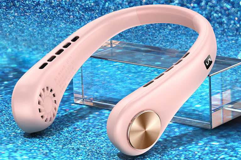 Smart Neck Fan – Bladeless Wearable Fan for Instant Cooling Anywhere