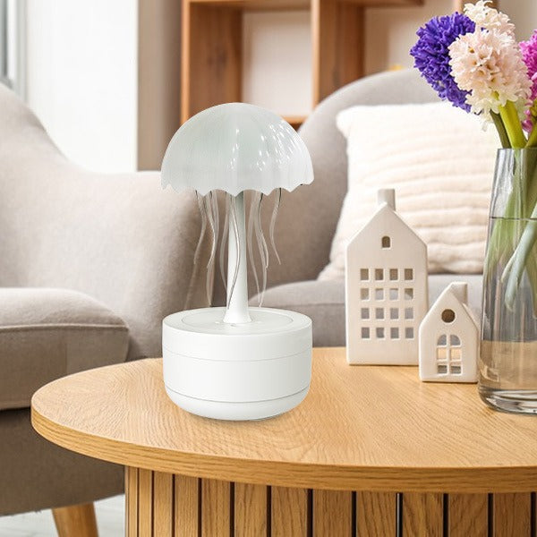 Jellyfish Aroma Humidifier Diffuser – Heavy Fog Essential Oil LED Night Light for Home Spa Feel