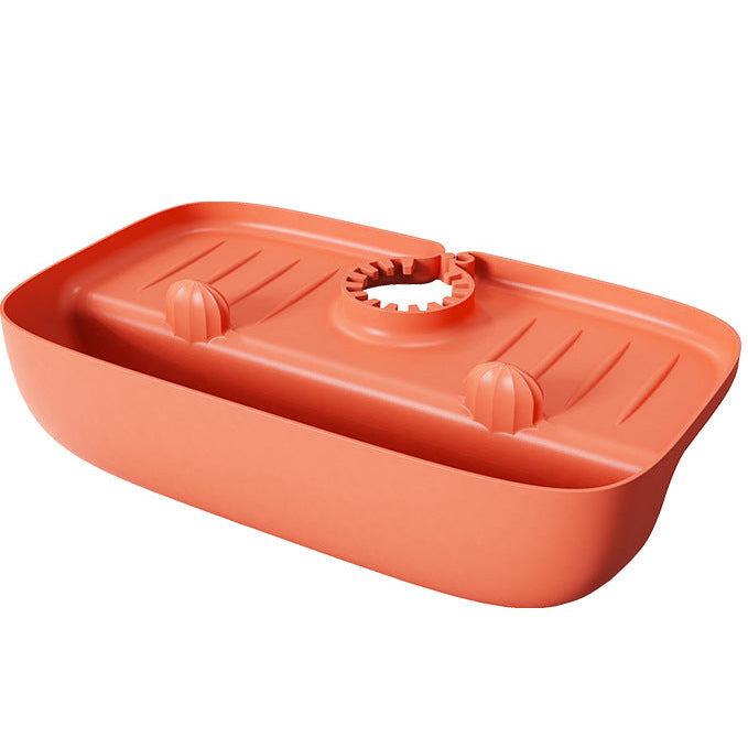 Kitchen Sponge Holder Rack – Anti Skid Drain Organizer for Sink Essentials