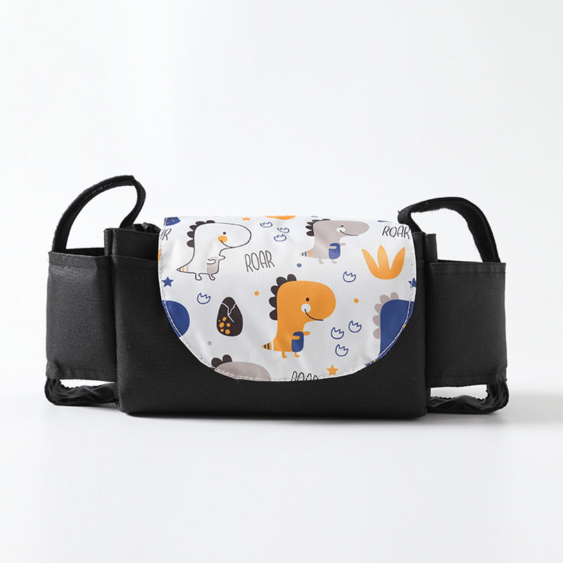 Baby Stroller Accessories Organizer Bag – Cup Holder Large Capacity Storage