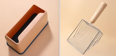 Premium Cat Litter Scoop – Strong Metal Pet Cleaning Tool