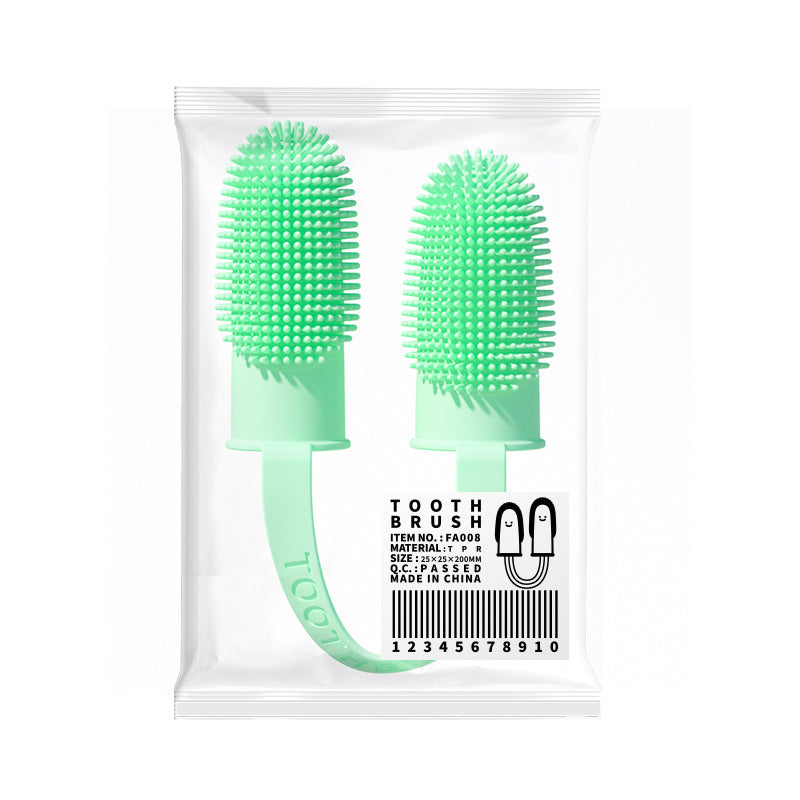 Easy Pet Teeth Cleaner – Finger Toothbrush Set for Dogs & Cats