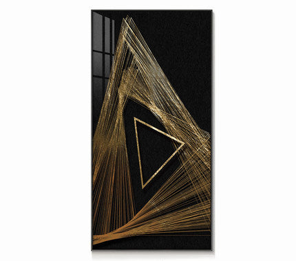 Premium Abstract Geometric Painting – Modern Wall Art Canvas Decor