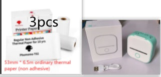 Mini Label & Photo Printer – Easy, Quick, Portable
