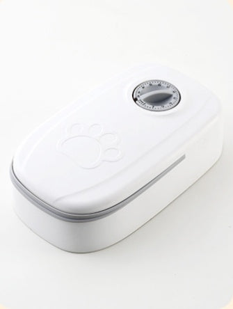 Smart Timed Pet Feeder – Automatic Cat & Dog Food Dispenser with Stainless Steel Bowl