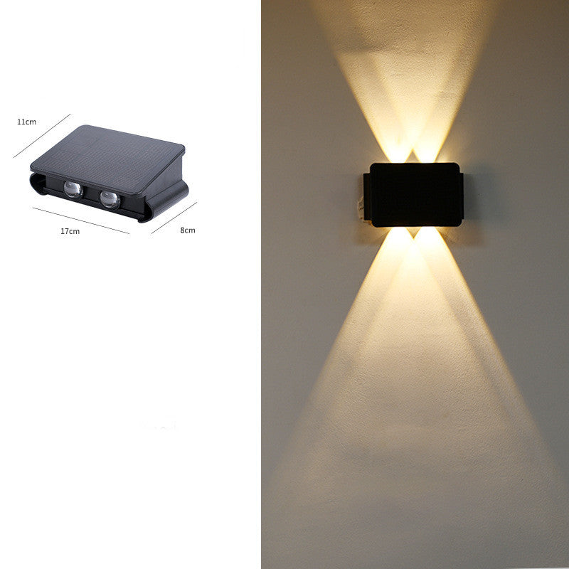 Solar Corridor Wall Light – Waterproof Outdoor LED Lamp