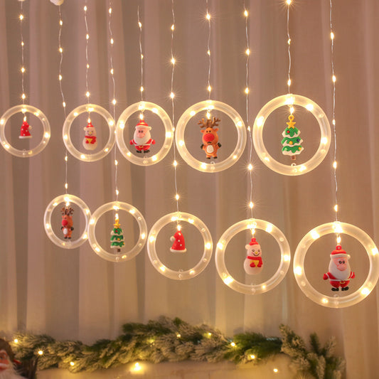 Curtain String Lights LED – Window Fairy Lights for Room Decor & Events