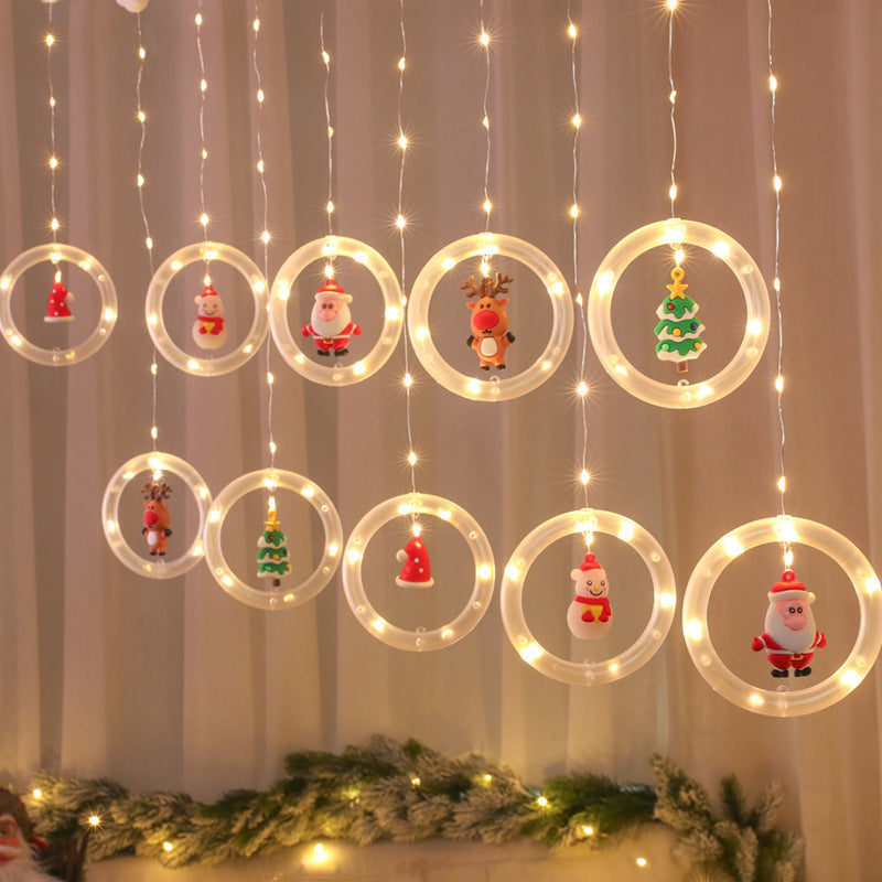 Curtain String Lights LED – Window Fairy Lights for Room Decor & Events