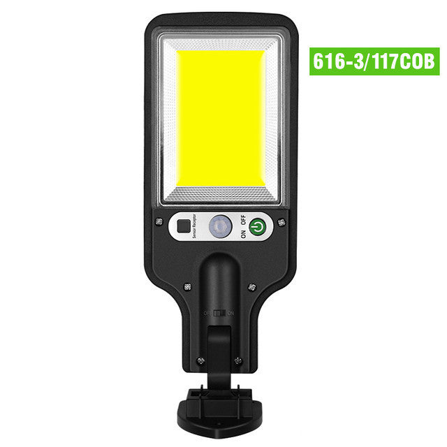 Solar Wall Light Outdoor Waterproof – LED Security Lamp for Garden & Home