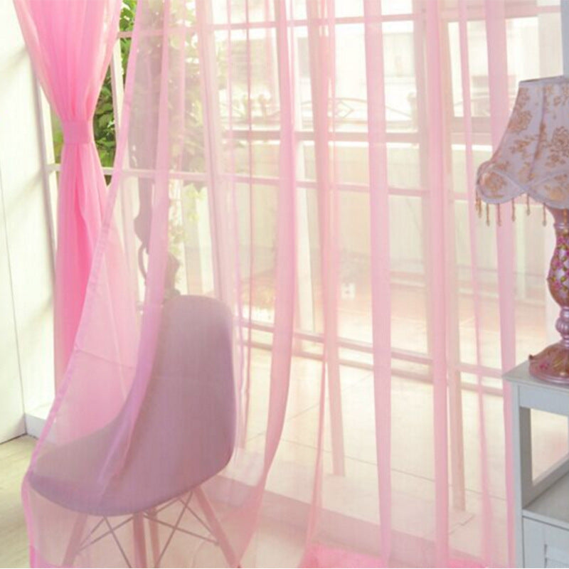Sheer Tulle Curtains – Modern Window Curtains