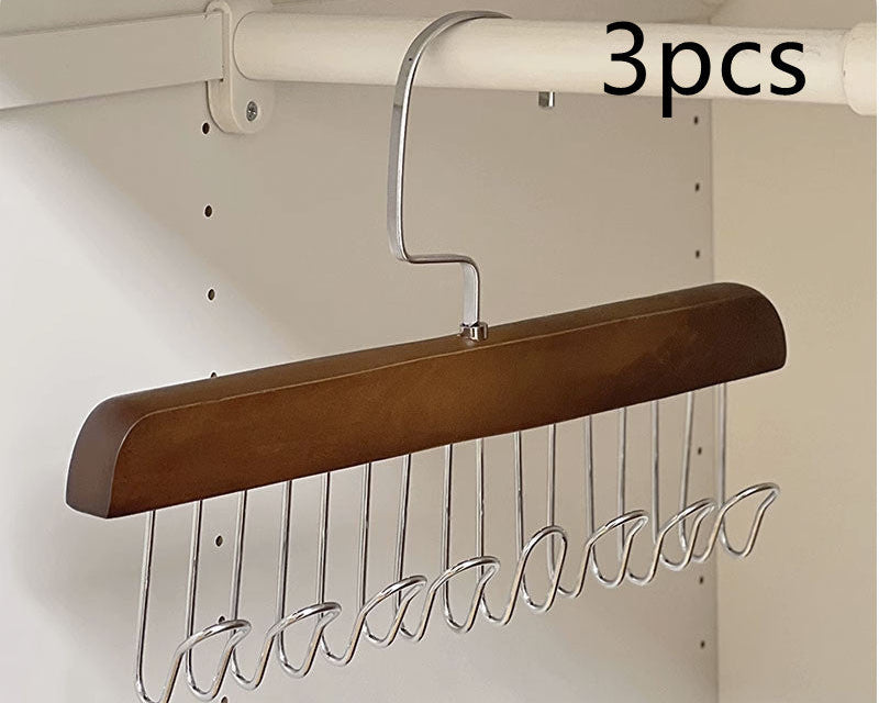 Home Closet Organizer Multi-Hook Storage Rack – Space Saving Clothes Hanger