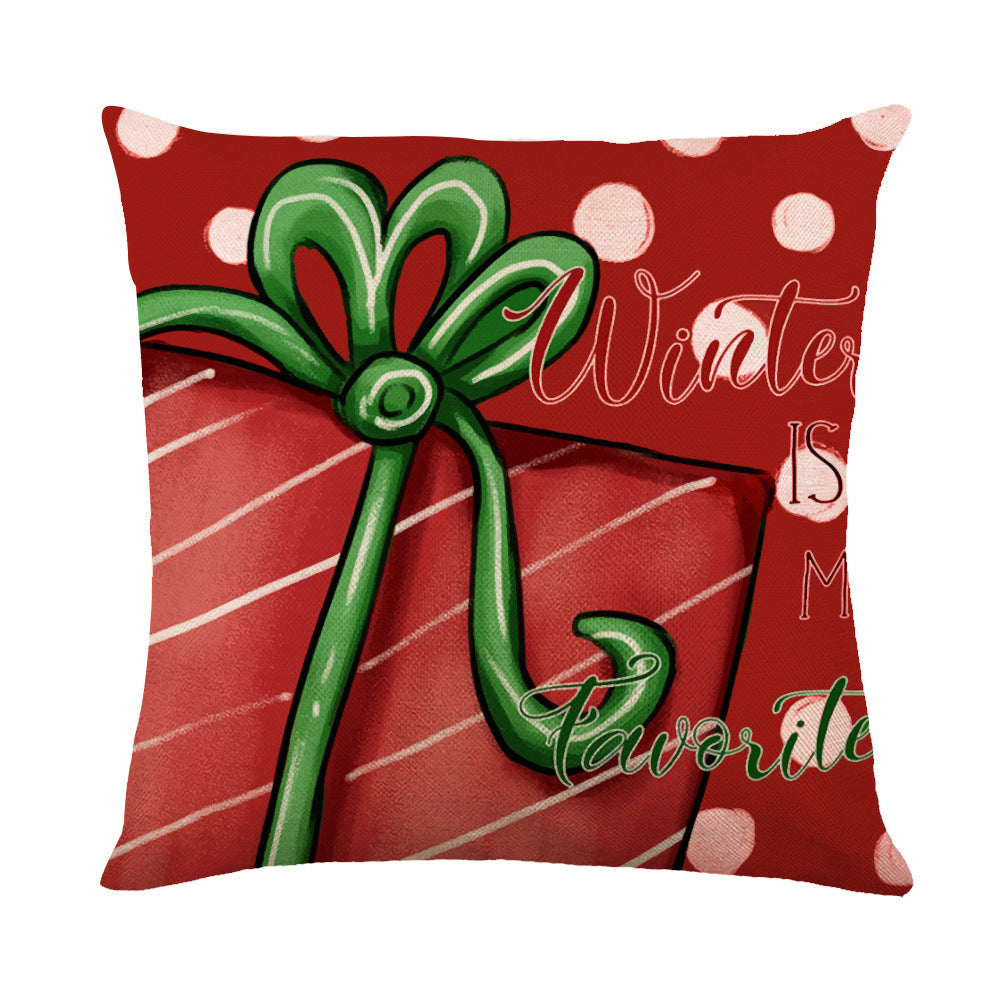 Festive Snowflake Cushion Covers for Holiday Home Décor