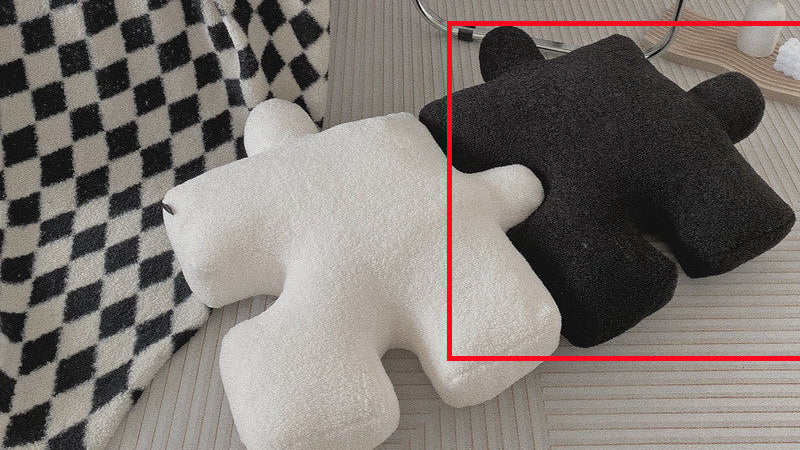 Stylish Puzzle Cushion – Unique Home Décor Throw Pillow