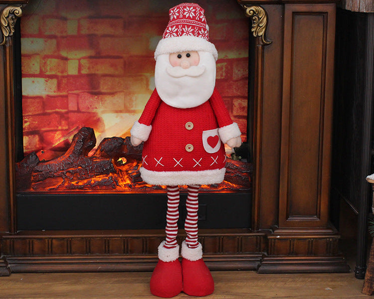 Santa Claus Doll Large Christmas Decor – Holiday Home Decoration for Party, Gifts & Events