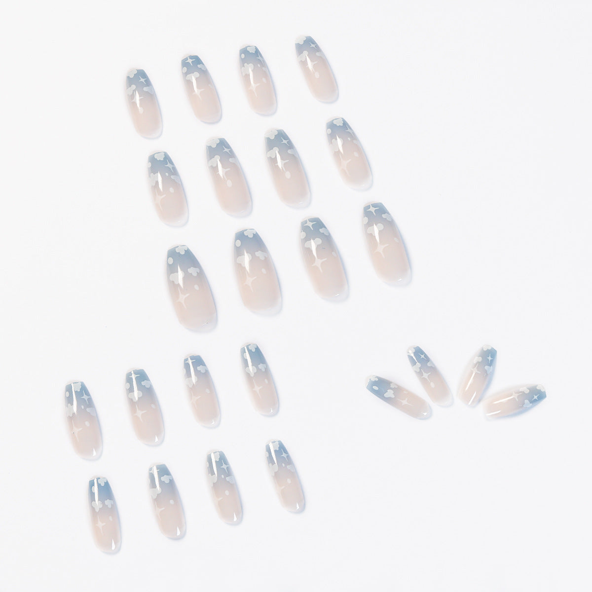 Fashion Press On Nails – Soft Fake Nails Salon Finish Nail Set