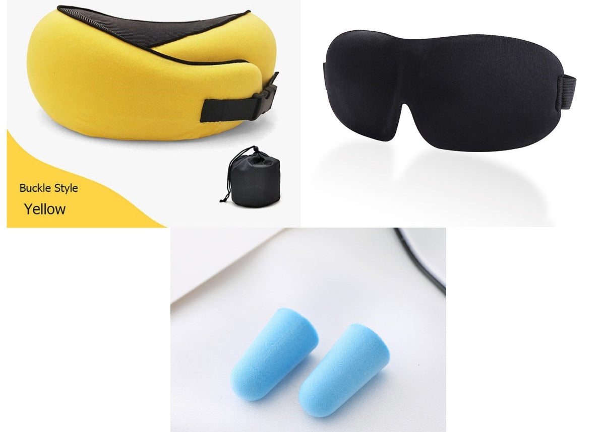 Comfort Travel Neck Pillow – Portable U-Shaped Cushion