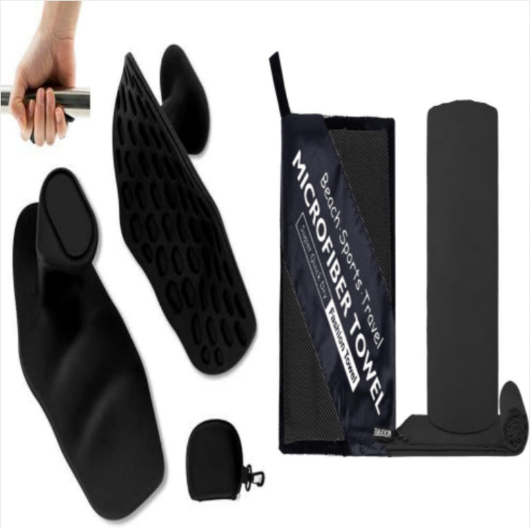 Anti-Slip Grip Strengthener – No Sweat Finger Trainer for Gym, Forearm & Dumbbell Strength Training