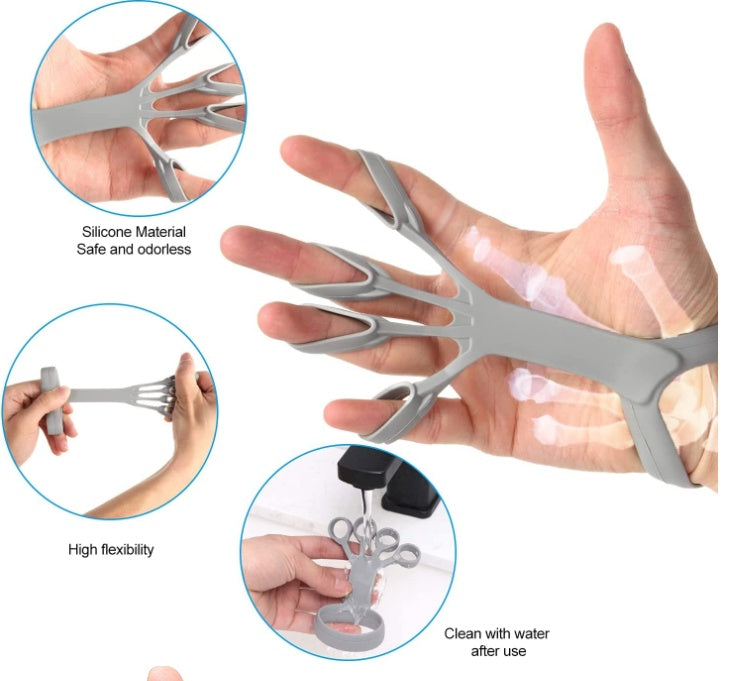 Silicone Finger Stretcher for Hand Rehab & Strengthening