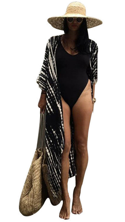 Summer Beach Kimono – Plus Size Sexy Bikini Cover-Up