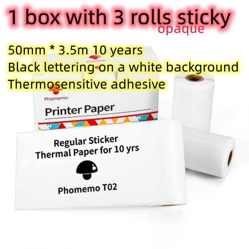 Mini Label & Photo Printer – Easy, Quick, Portable