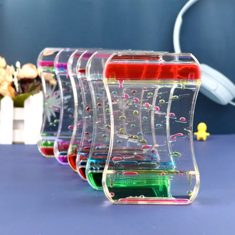 Creative Cruise Hourglass – Mesmerizing Liquid Timer for Office & Bedroom
