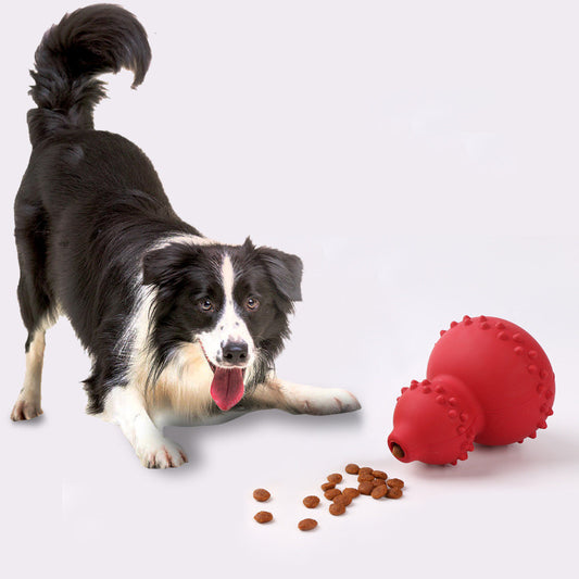 Durable Rubber Dog Chew Toy – Tough Bite-Resistant Toy for Aggressive Chewers