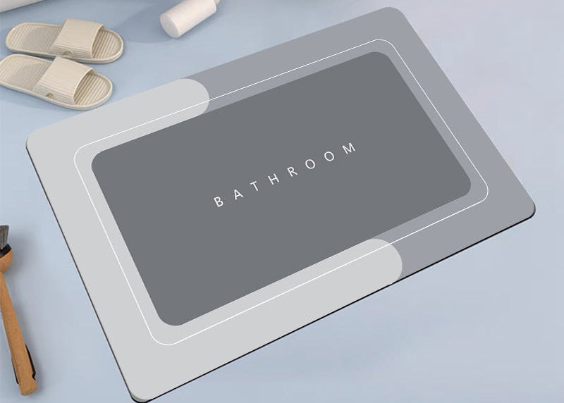 Non-Slip Quick Dry Bathroom Rug – Super Absorbent Soft Shower Floor Mat