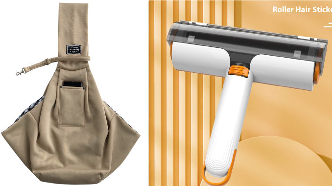 Washable Pet Hair Remover Brush – 2 in 1 Lint Roller for Furniture & Clothing