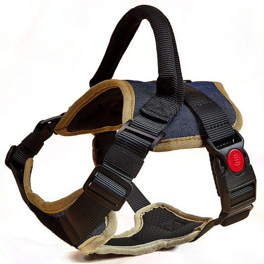Dog Walking Harness No Pull Reflective Adjustable Soft Padded Pet Vest Training Gear