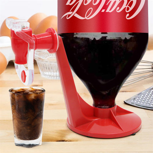 Portable Drink Dispenser Bottle – Easy Pour Soda & Water for Home Bar Setup