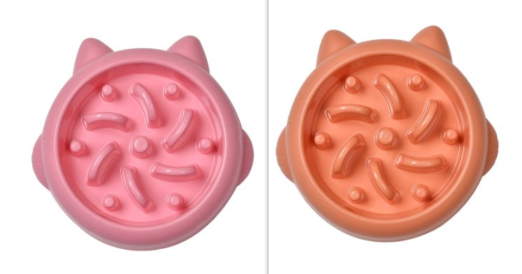 Slow Feeder Bowl for Dogs & Cats – Anti-Gulping Design for Healthy Weight & Safe Eating