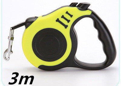 Strong & Durable Automatic Dog Leash – Telescopic Traction Rope