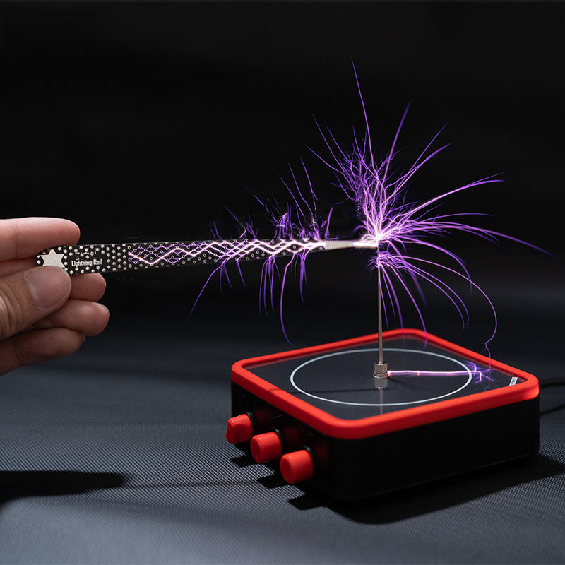RGB Music Tesla Coil Lightning Lamp Bluetooth Control – Futuristic Plasma Arc Ambient Lighting Decor