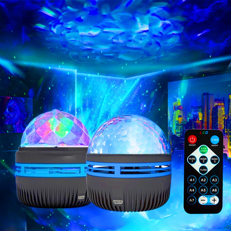 Galaxy Star Night Light Projector – LED Rotating Lamp