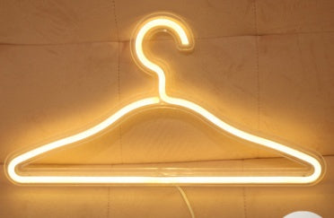 Aesthetic LED Neon Light Acrylic Back Panel – Room Decor Lamp for Bedroom & Gifts