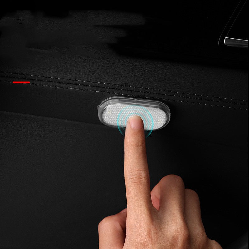 Touch Sensor LED Car Light USB Rechargeable – Mini Interior Reading Lamp for Cars & Travel