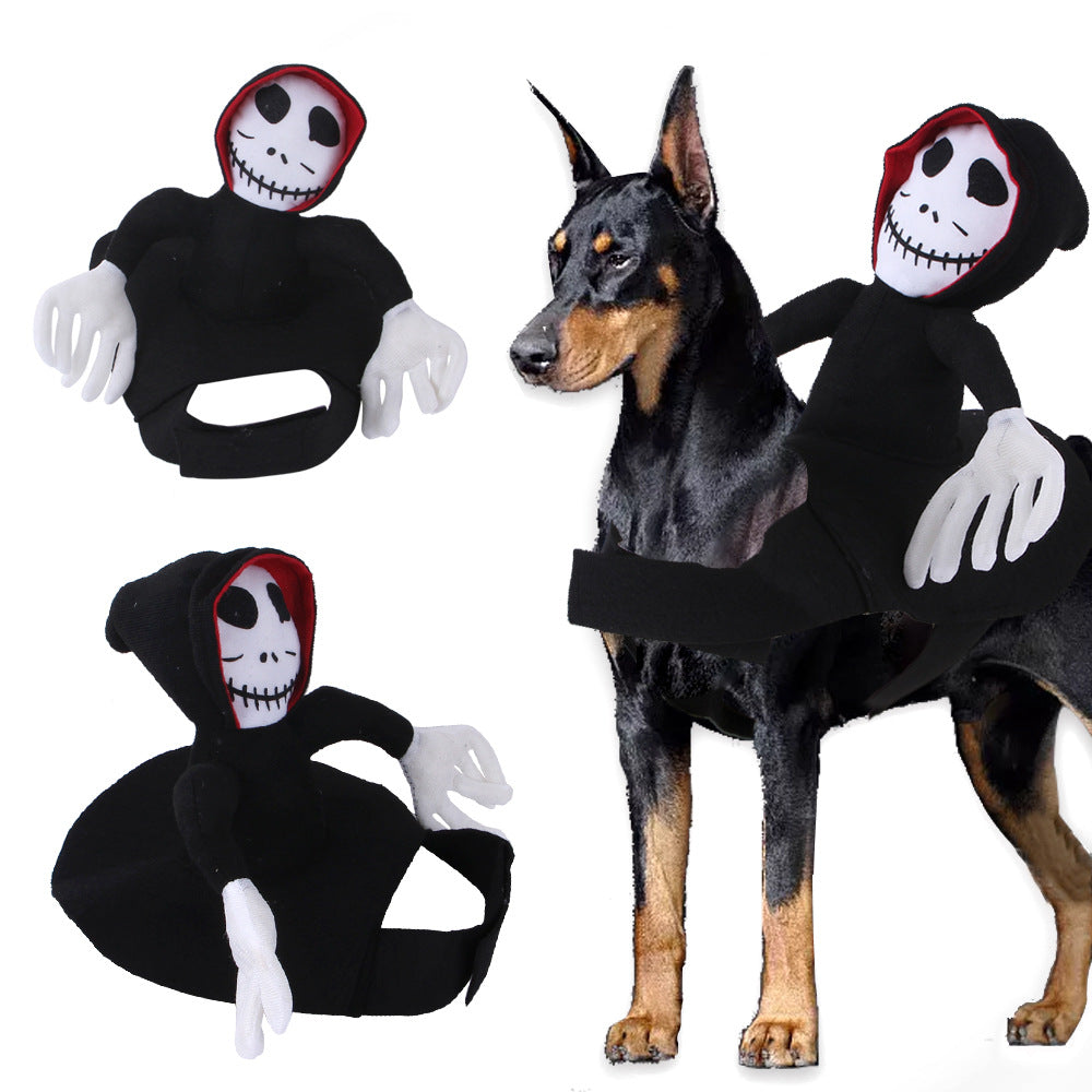 Cartoon Cowboy Dog Costume – Pet Cosplay & Photo Prop Outfit