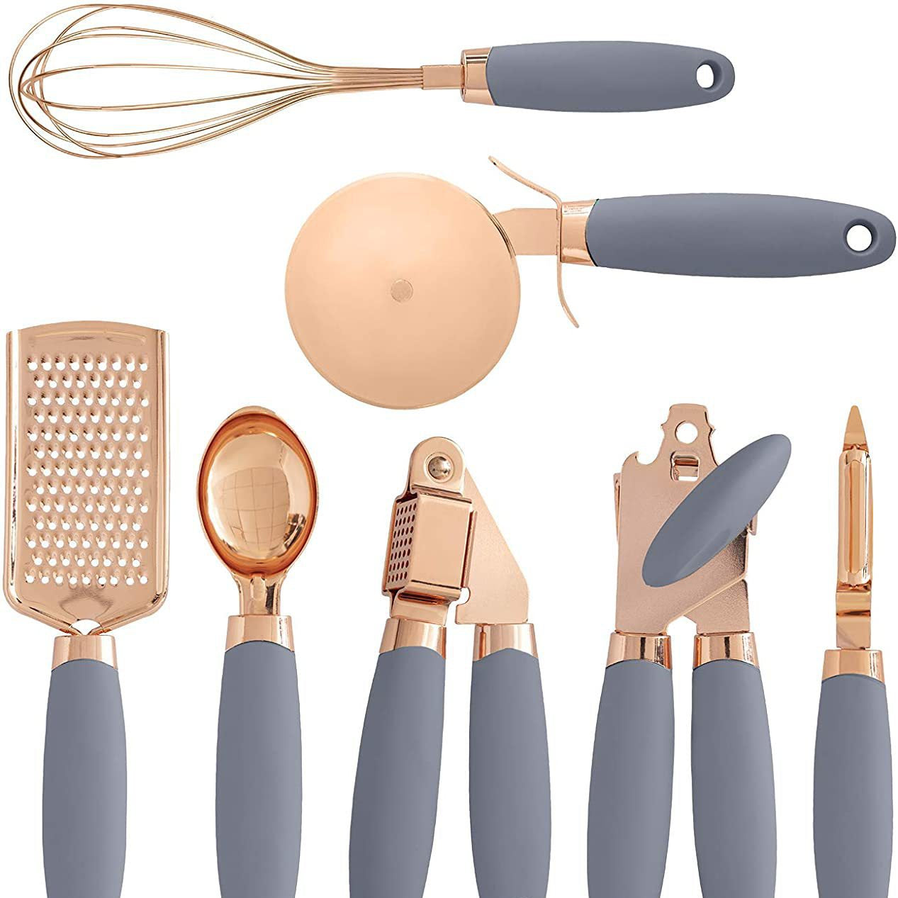 Stainless Steel Kitchen Gadget Set – 7 Essential Cooking Tools