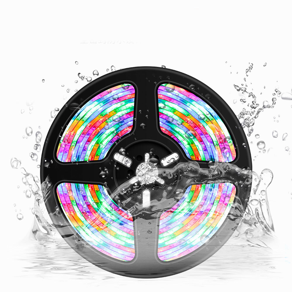 Color Changing RGB LED Strip Lights – Dimmable Mood Lighting for Bedroom, Gaming & TV