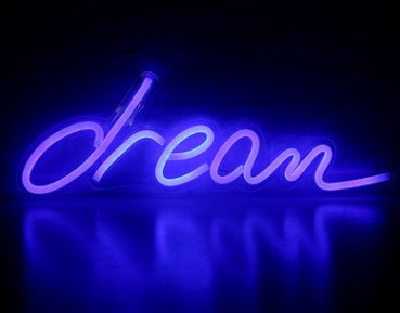 Aesthetic LED Neon Light Acrylic Back Panel – Room Decor Lamp for Bedroom & Gifts