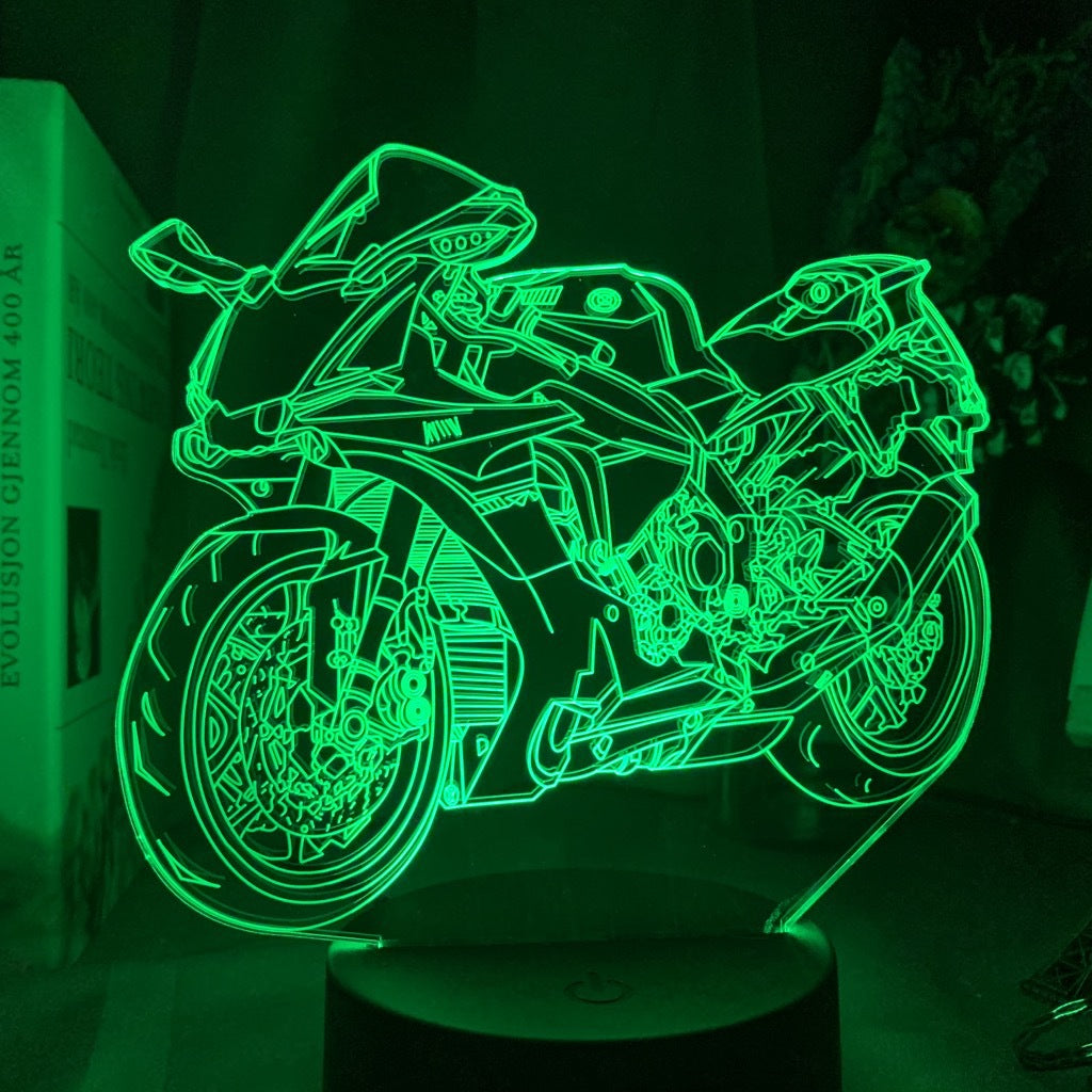 Custom Name LED Night Light – 3D Airplane Lamp for Kids Bedroom