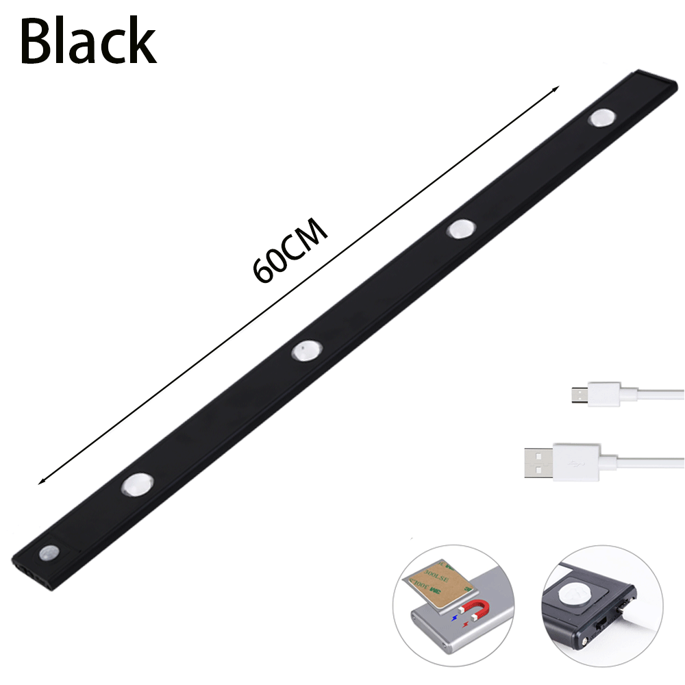 Best Motion Sensor LED Light – Wireless USB Rechargeable Closet & Cabinet Lighting