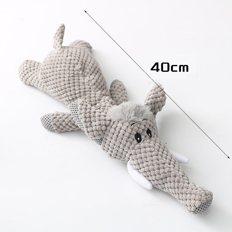 Plush Squeaky Dog Toy – Cute Chew Toy for Small Dogs & Puppies