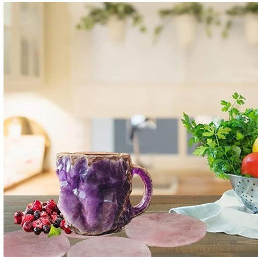 Resin Crystal Coffee Cup – Add Sparkle to Sip