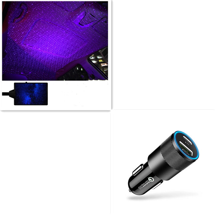 Auto Roof Star Projector Lights - Starry Sky Projector LED Night Lamp