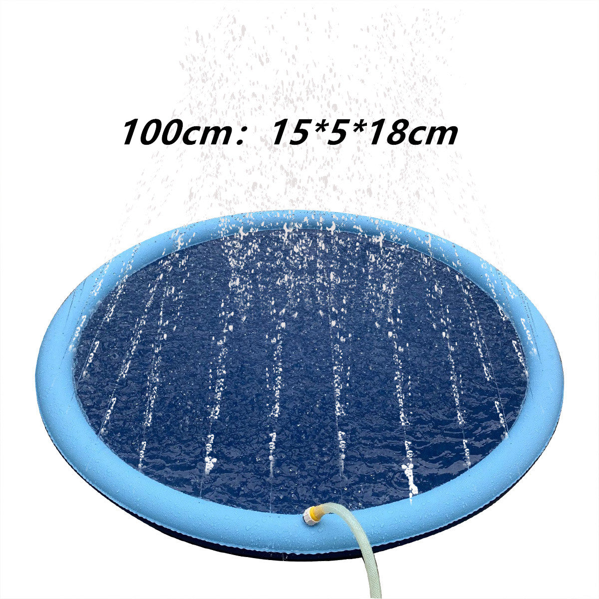 Non-Slip Splash Pad for Kids & Pets – Backyard Water Play Mat