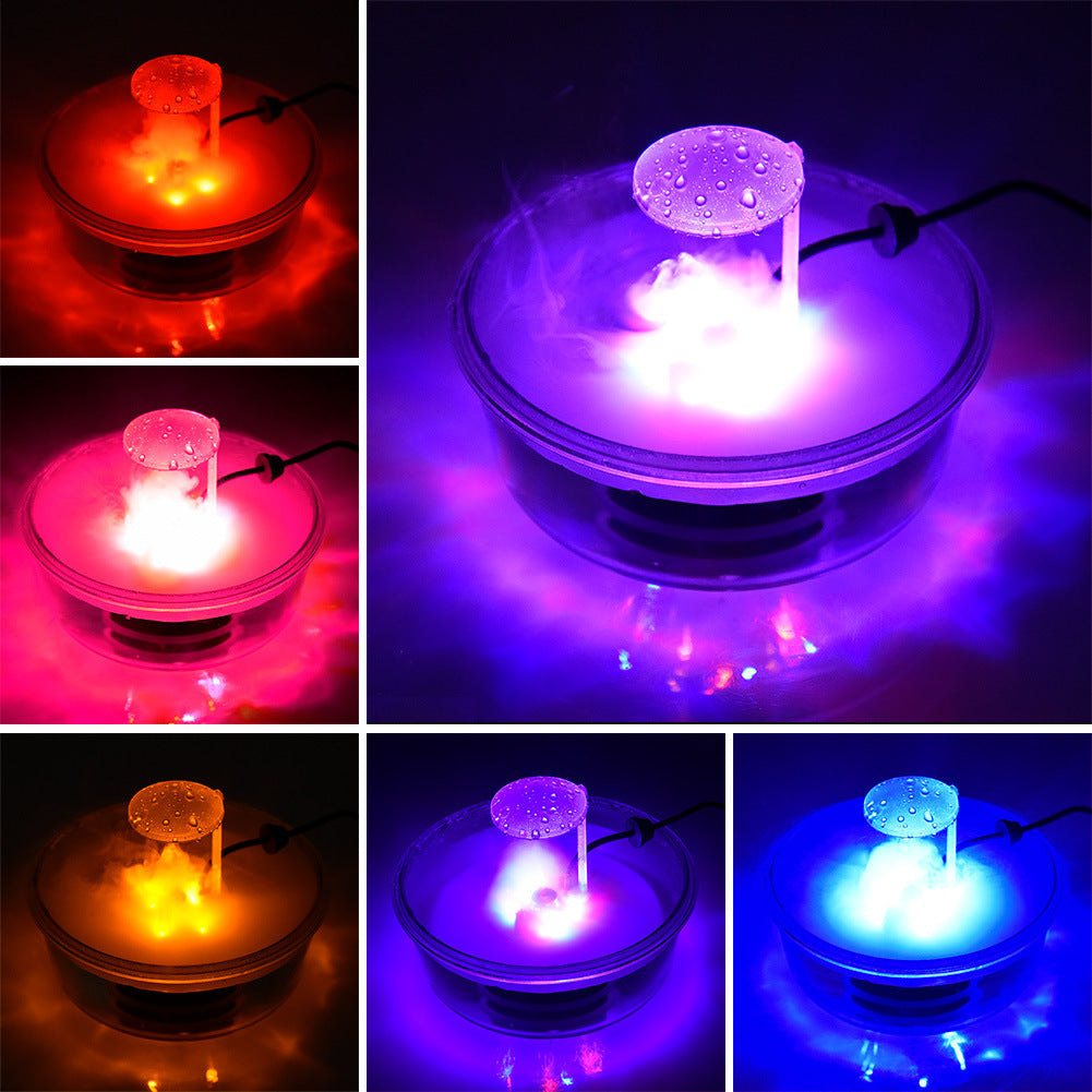 Halloween Decor Mist Maker – Ultrasonic Fog Generator for Spooky Party Setup