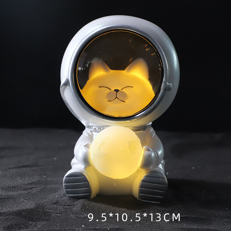 Galaxy Astronaut LED Decor Light – Creative Space Home Ornament for Living Room