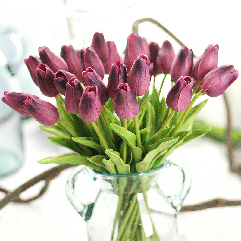 Decorative Fake Flowers for Table – Artificial Home Decor Floral Centerpiece Set