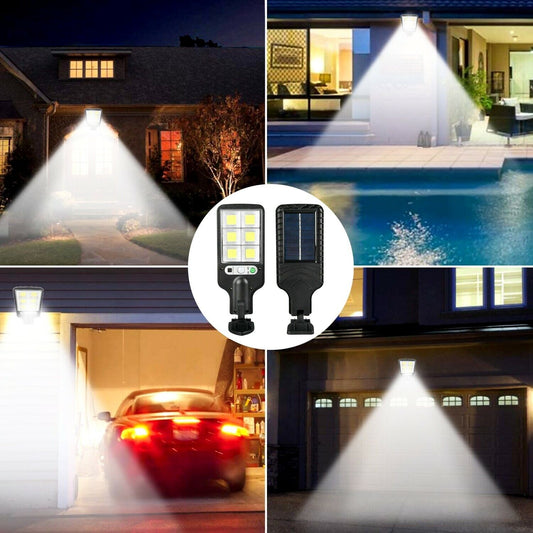 Solar LED Motion Sensor Light – Outdoor Wall Lamp for Garden, Yard & Home Security